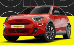 Privat-  und Gewerbeleasing: Fiat 600 Sondermodell 125Jahre mit 101 PS für 105,04€ netto mtl. (LF: 0.42, ÜF: 0€, 24 Monate, 5.000km)