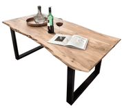 SAM Esstisch Mortiz (90/180/77 cm) in Schwarz für 52,95€ inkl. Versand (statt 369€)