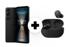 Sony Xperia 1 VI + Sony WF-1000XM5 In Ears (99€) + Vodafone Allnet- und SMS-Flat mit 40GB LTE für 39,99€ mtl. + 50€ RNM-Bonus!