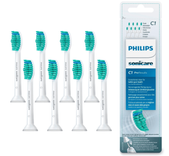 Philips Sonicare Original ProResults Standard Schallzahnbürstenköpfe - 8er-Pack in Weiß (Modell HX6018/07) für 16,19€ inkl. Prime Versand (statt 25€) 

