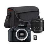 Canon EOS 2000D Spiegelreflexkamera Kit 18-55 mm + 16GB SD-Karte + Tasche für 399€ inkl. Versand (statt 484€)