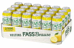 Veltins Fassbrause Zitrone Alkoholfrei - (24 x 0.5 l Dose) für 17,76€ inkl. Prime Versand (statt 24€) + Pfand!