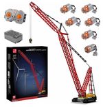 Mould King Liebherr LR13000 Kran (4318 Steine, inkl. 6 Motoren, Kontroller und Batterie, bis 2.1m hoch) für 119,80€ inkl. Versand (statt 156€)