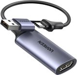 Ugreen Video Capture Card (HDMI auf USB A/C) für 18,19€ inkl. Prime Versand (statt 25€)