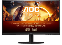 AOC C27G4ZXE Full-HD Gaming Curved Monitor mit 27 Zoll (0,3 ms Reaktionszeit, 280 Hz) für 145,89€ inkl. Versand (statt 169€)
