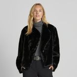 Jake*s Collection Cropped Jacke mit asymmetrischem Verschluss in Black für 49,99€ inkl. Versand (statt 80€)