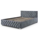 Juskys Polsterbett Nizza 140x200cm (Lattenrost, Bettkasten & LEDs) in zwei Farben für je 285,94€ inkl. Versand (statt 360€)