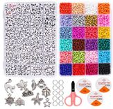 5000-tlg. Goody King Perlen Set (zum Auffädeln, Perlen für Armbänder) nur 8,49€ inkl. Prime Versand (statt 17€)