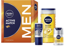 Nivea Men Active Match Geschenkset für 6,30€ inkl. Prime Versand (statt 9€)
