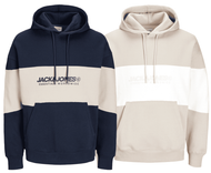 2x Jack & Jones Elegacy Blocking Herren Hoodie Kapuzen-Pullover für 32€ inkl. Versand (statt 45€)