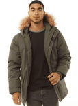 French Connection Herren Parka 4 in Khaki für 45,98€ inkl. Versand (statt 60€)