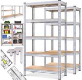 2er Set Monzana Schwerlastregale (180x90x40cm, verzinkt) für 39,95€ inkl. Versand (statt 56€)