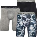 3er Pack Reebok Davids Performance Lange Herren Trunks für 17,98€ inkl. Versand (statt 25€) - in S und M!