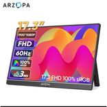 Arzopa  FHD IPS-Monitor mit 17,3 Zoll (USB-C, Mini-HDMI, HDR10, 1,16kg) für 93,69€ inkl. Versand (statt 160€) 