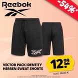 Reebok Vector Pack Identity Herren Sweat Shorts für 17,94€ inkl. Versand (statt 20€)
