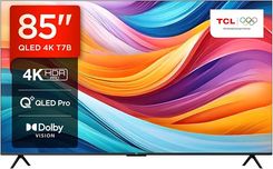 TCL 85T7B 85-Zoll QLED Pro Fernseher (4K Ultra HD, HDR Pro, Smart Google TV) für 849€ inkl. Versand (statt 989€)