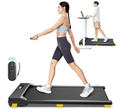 Urevo Walking Pad mit Sechs-Punkt-Stoßdämpfung (2,5 Pferdestärken) - Laufband für 129,98€ inkl. Versand (statt 150€)