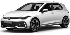 Gewerbeleasing: Volkswagen Golf GTI 2L mit 265 PS für 199€ netto mtl. (LF: 0.52, ÜF + Zulassung: 1.568€, GLF: 0.66, 10.000 km)