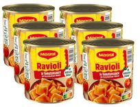 6x 800g Maggi Ravioli in Tomatensauce (Teigtaschen gefüllt mit würzigem Fleisch) für 9,99€ inkl. Prime Versand (statt 18€)