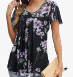 Zeagoo Damen Bluse mit Rüschenärmel (versch. Farben) für je 12,49€ inkl. Versand (statt 25€)