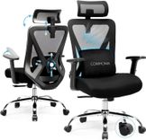 Comhoma ergonomischer Bürostuhl mit 3D-Kopfstütze & 3D-Lendenwirbelstütze für 69,99€ inkl. Versand (statt 100€)