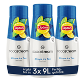 3x SodaStream Sirup Lipton Ice Tea Zitrone (3 x 440 ml) für 11,60€ inkl. Prime Versand (statt 14€)