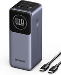 Ugreen Nexode Power Bank 12000mAh 100W Powerbank mit 2 Ports, mit digitalem Display, USB C PD 3.0 für 39,99€ inkl. Versand (statt 50€)