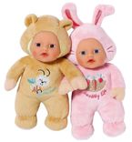 Baby born for babies Cutie - weiche Puppe mit Knisterfolie (18 cm große Puppen, 832301 Zapf Creation) für 4,80€ inkl. Prime Versand (statt 12€)