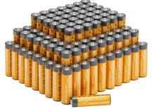 Amazon Basics AA-Alkali-Hochleistungsbatterien (1,5 V, 10 Jahre lagerfähig, 100 Stück) für 17,46€ inkl. Prime Versand (statt 23€)
