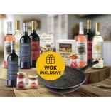 Giordano: 8 exklusive Weine + 5 Delikatessen + Wok Energy für 39,99€ inkl. Versand