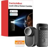 SwitchBot WLAN Smart Lock Ultra mit Keypad Vision (3D-Gesichts-/Fingerabdruckerkennung, Alexa) für 239,99€ inkl. Versand (statt 300€) - Prime!