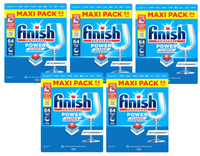 Finish Power Classic Spülmaschinentabs - Maxi Pack mit 320 Finish Tabs (5 x 64 Tabs) für 34,99€ inkl. Prime Versand (statt 45€)
