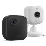 Blink-Kamera Outdoor 4 + Blink Mini 2 Weiß kabellose Sicherheitskamera für 37,99€ inkl. Prime Versand (statt 115€)