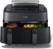 Philips NA550/00 Airfryer Dual Basket mit Steam (Heißluft & Dampfgarer, 9L) für 199,99€ inkl. Versand (statt 234€) - Prime!