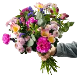 Blumeideal: Sommer-Deals mit 20% Extra-Rabatt + gratis Vase - z.B. Blumenstrauß Farbenfreude + gratis Vase für 29,08€ inkl. Versand (statt 38€)