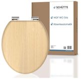 Schütte WC-Sitz Natural mit Absenkautomatik aus Holz (maximale Belastung der Klobrille 175 kg) für 22,65€ inkl. Prime Versand (statt 46€)
