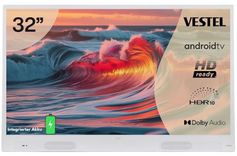 Vestel 32HA9940W - 32 Zoll Android Outdoor LED Smart TV (HD-Ready, tragbarer Akku TV, HDR, Triple-Tuner) für 129,99€ (statt 240€)