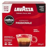 256 Kapseln Lavazza, A Modo Mio Passionale für einen Espresso mit Noten von Karamell und Schokolade, 100% Arabica, Intensität 11/13, dunkle Röstung für 47,28€ inkl. Versand (statt 60€)
