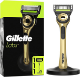 GilletteLabs Männerrasierer mit Reinigungs-Element, Champion Gold Edition für 9,95€ inkl. Prime Versand (statt 17€)