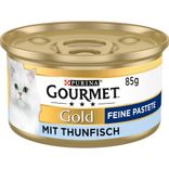 Purina Gourmet Gold Feine Pastete Katzenfutter nass, mit Thunfisch, 12er Pack (12 x 85g) für 5,41€ inkl. Prime Versand (statt 10€) - SparAbo