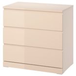 IKEA: Malm Kommode mit 3 Schubladen (80x78 cm) in hellorange für 79,99€ bei Abholung (statt 100€)