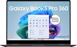 Samsung Galaxy Book5 Pro 360 2-in-1-Laptop (16-Zoll, Intel Core Ultra 7, 16 GB RAM, 512 GB Speicher) für 1450€ inkl. Versand (statt 1620€)