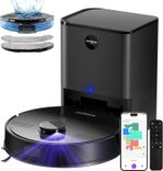 Monsga Saugroboter mit Wischfunktion (3.5L, 5000Pa, 180 Min.) für 233,99€ inkl. Versand (statt 360€)