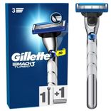 Gillette Mach3 Turbo Herren Rasierer für 4,95€ inkl. Prime Versand (statt 10€)