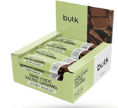 12x Bulk Gourmet Riegel (Vegan) - Proteinriegel (48 g) - Zartibitterschokolade mit gesalzenem Karamel für 14,31€ inkl. Prime Versand (statt 20€)