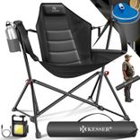 Kesser faltbarer Campingstuhl inkl. Campinglicht & Getränkehalter (max. 160kg) für 38,80€ inkl. Versand (statt 47€) 