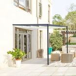 Outsunny Pergola Pavillon Metall Polyester Crème für 153,93€ inkl. Versand (statt 200€)