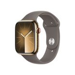 Apple Watch S9 (GPS + Cellular, Titan, 45 mm, Gold) für 404,95€ inkl. Versand (statt 650€) - generalüberholt!