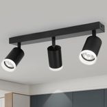 Forcoso Deckenstrahler Schwenkbar 350° in Schwarz für 9,99€ inkl. Prime Versand (statt 20€)