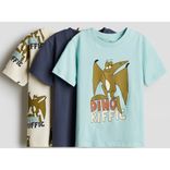 H&M: 3er-Pack Jungen T-Shirts mit Print für 8,48€ inkl. Versand (statt 16€)

